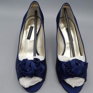 Blue Satin Caparros